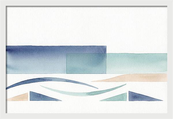 Abstract Ocean Serenity