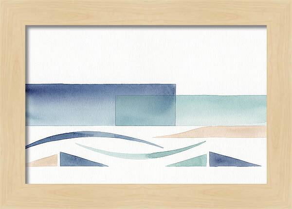 Abstract Ocean Serenity