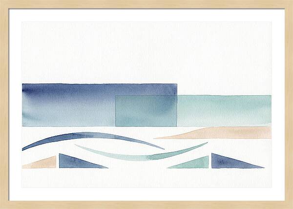 Abstract Ocean Serenity