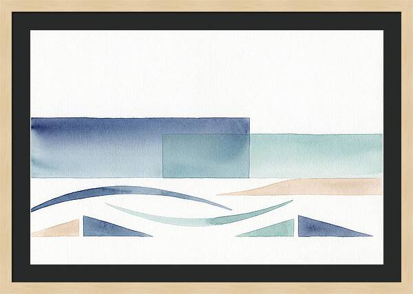 Abstract Ocean Serenity