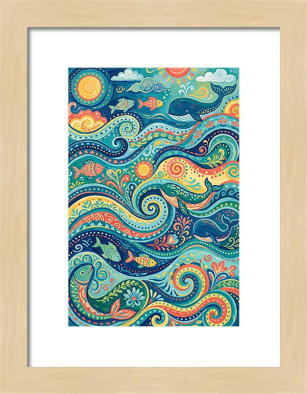 Abstract Ocean Whimsy