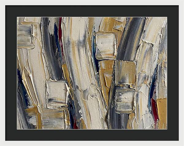 Abstract Palette Knife Composition