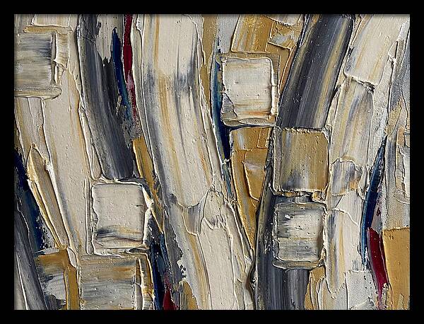 Abstract Palette Knife Composition