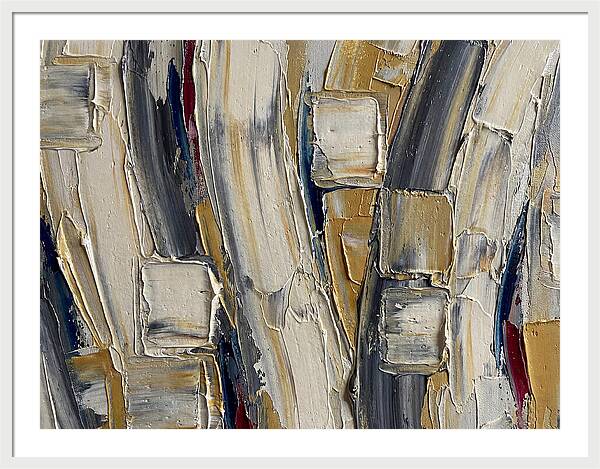 Abstract Palette Knife Composition