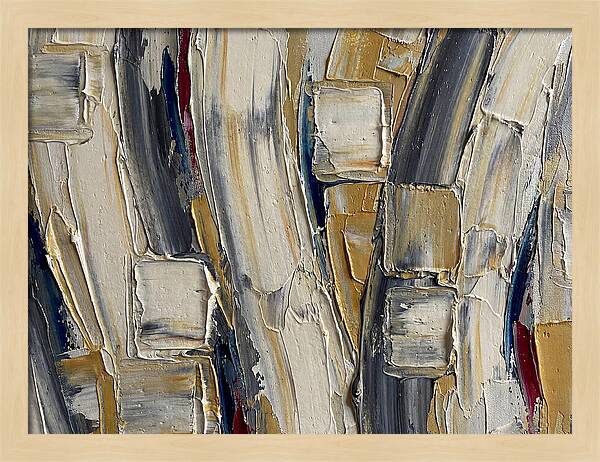 Abstract Palette Knife Composition