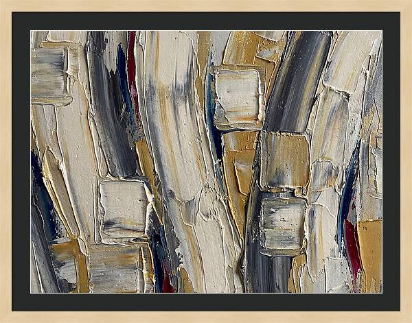 Abstract Palette Knife Composition