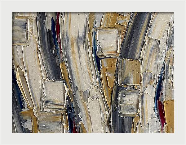 Abstract Palette Knife Composition