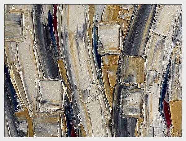 Abstract Palette Knife Composition