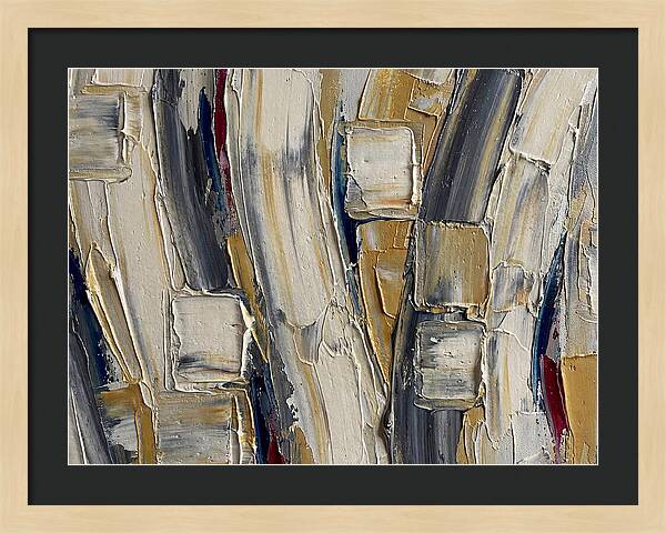 Abstract Palette Knife Composition