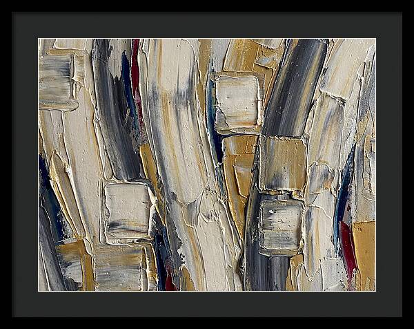 Abstract Palette Knife Composition