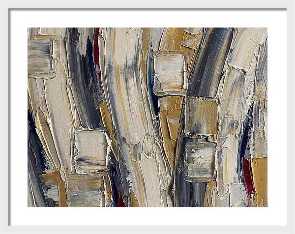 Abstract Palette Knife Composition
