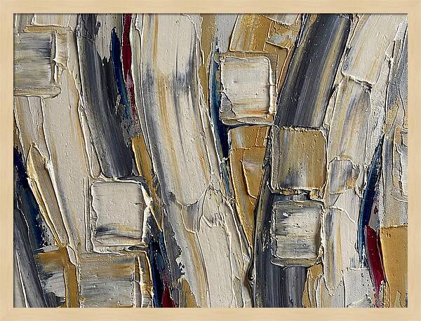Abstract Palette Knife Composition