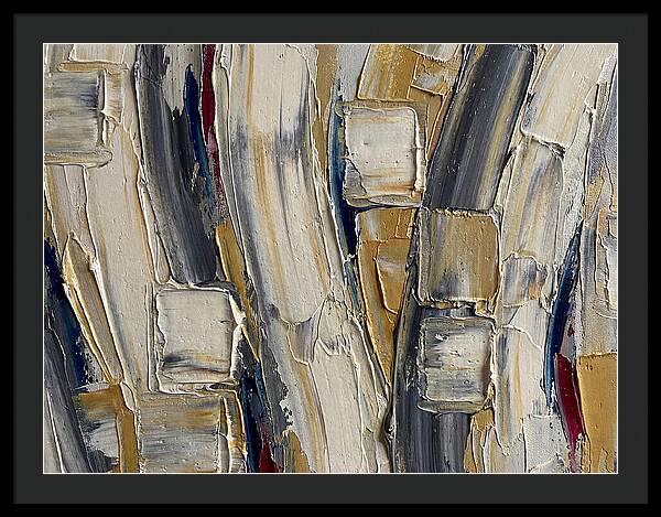 Abstract Palette Knife Composition
