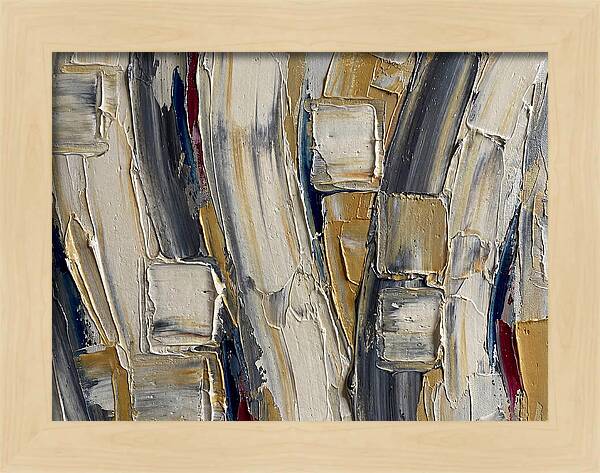 Abstract Palette Knife Composition