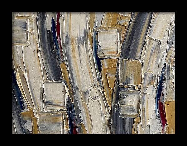 Abstract Palette Knife Composition