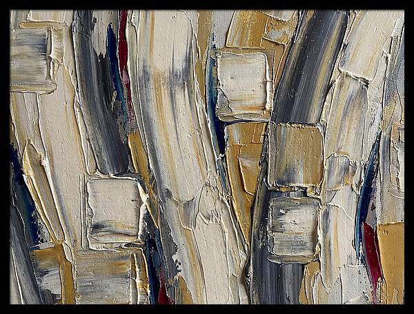 Abstract Palette Knife Composition