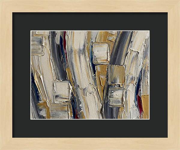 Abstract Palette Knife Composition