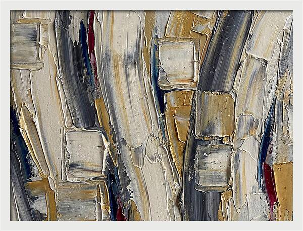 Abstract Palette Knife Composition