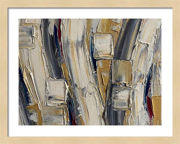 Abstract Palette Knife Composition