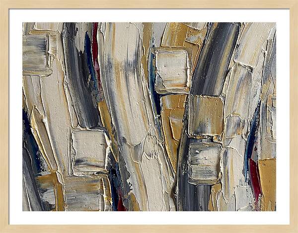 Abstract Palette Knife Composition