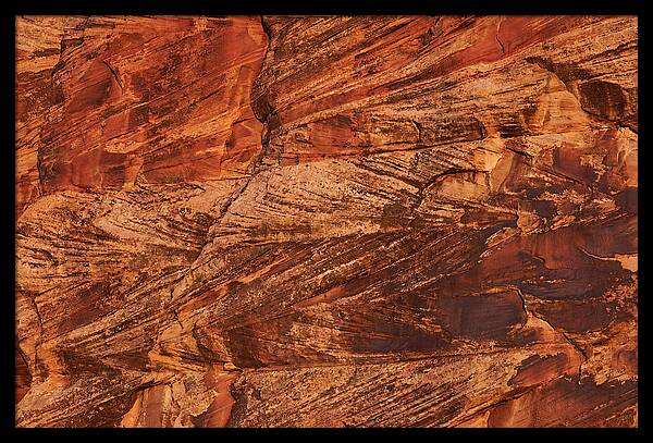 Abstract Rock Strata Layers