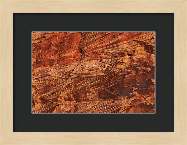 Abstract Rock Strata Layers