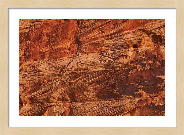 Abstract Rock Strata Layers