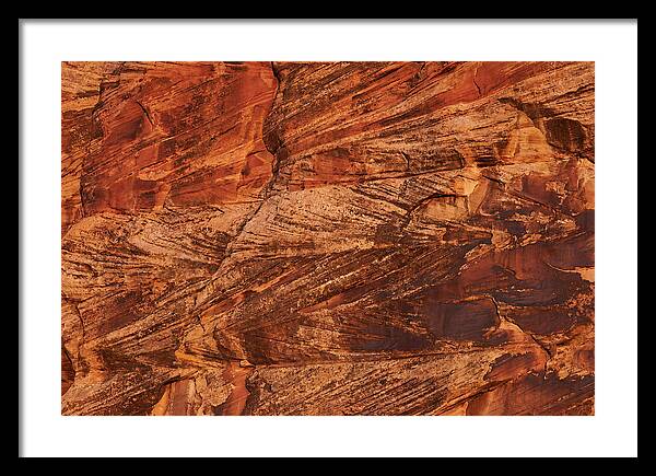 Abstract Rock Strata Layers