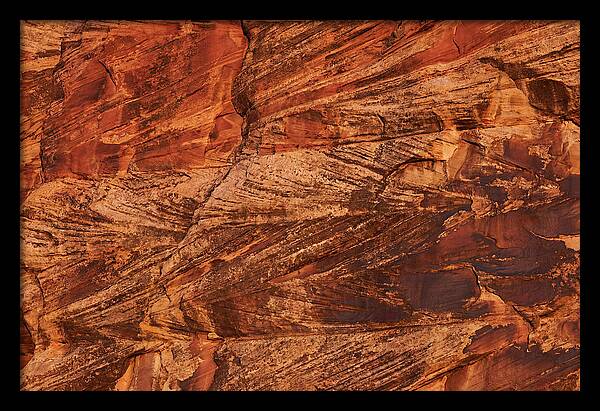 Abstract Rock Strata Layers