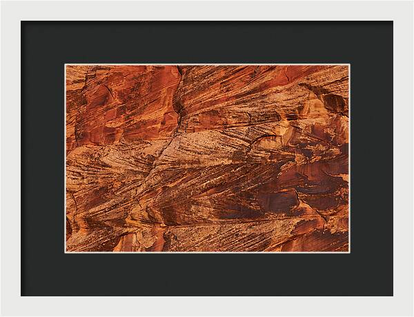Abstract Rock Strata Layers