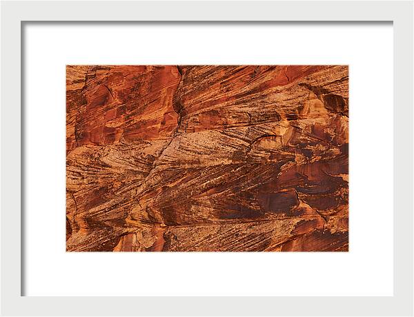 Abstract Rock Strata Layers