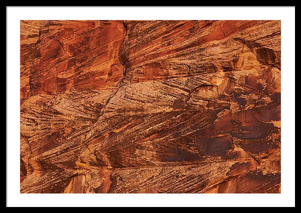 Abstract Rock Strata Layers