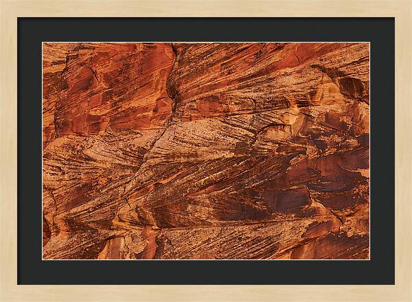 Abstract Rock Strata Layers