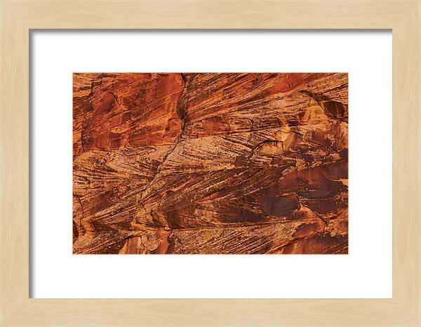 Abstract Rock Strata Layers