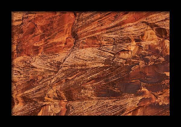 Abstract Rock Strata Layers