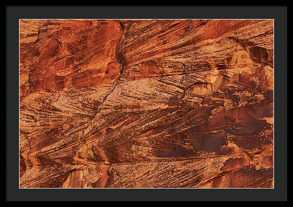 Abstract Rock Strata Layers