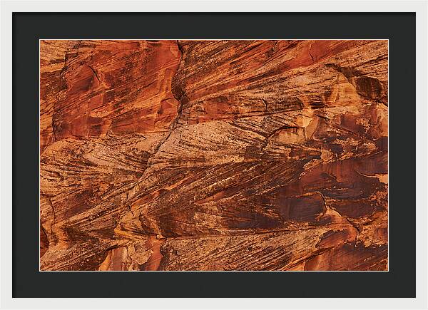 Abstract Rock Strata Layers