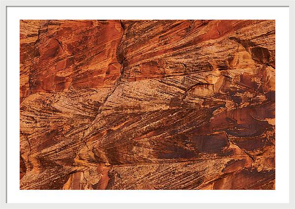 Abstract Rock Strata Layers