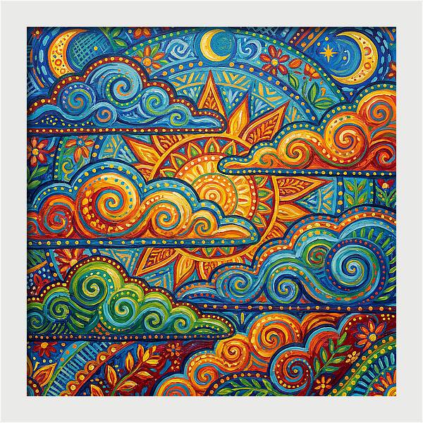 Abstract Sky Patterns