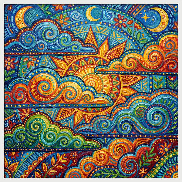 Abstract Sky Patterns