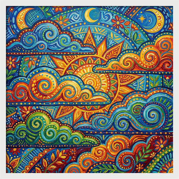 Abstract Sky Patterns