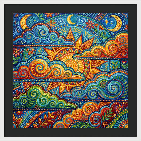 Abstract Sky Patterns