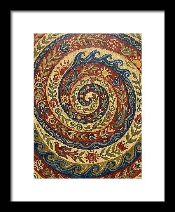 Abstract Spiral Folk