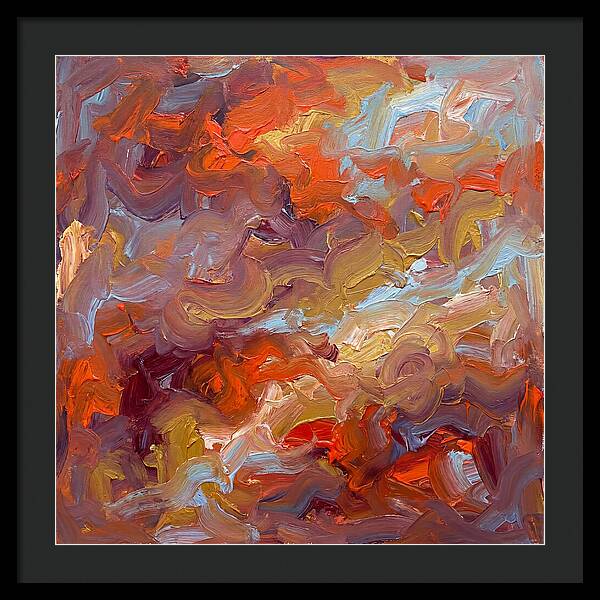 Abstract Sunrise Expressionism