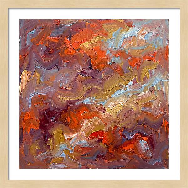 Abstract Sunrise Expressionism