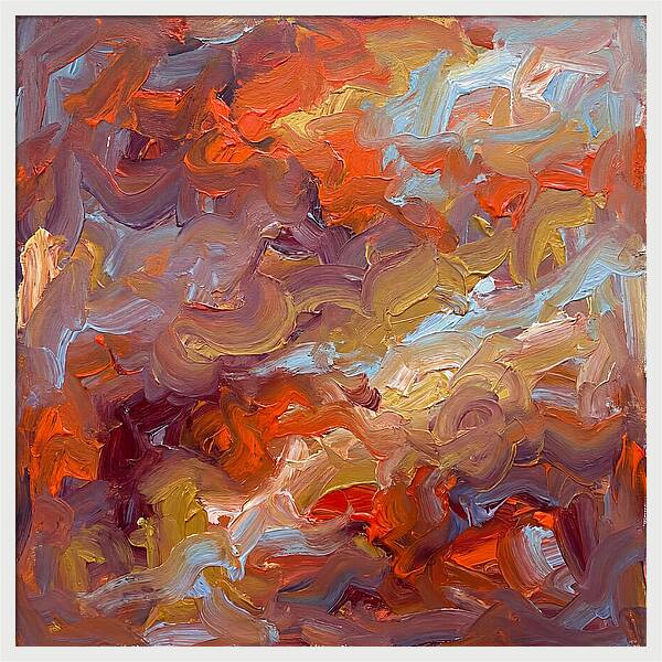 Abstract Sunrise Expressionism