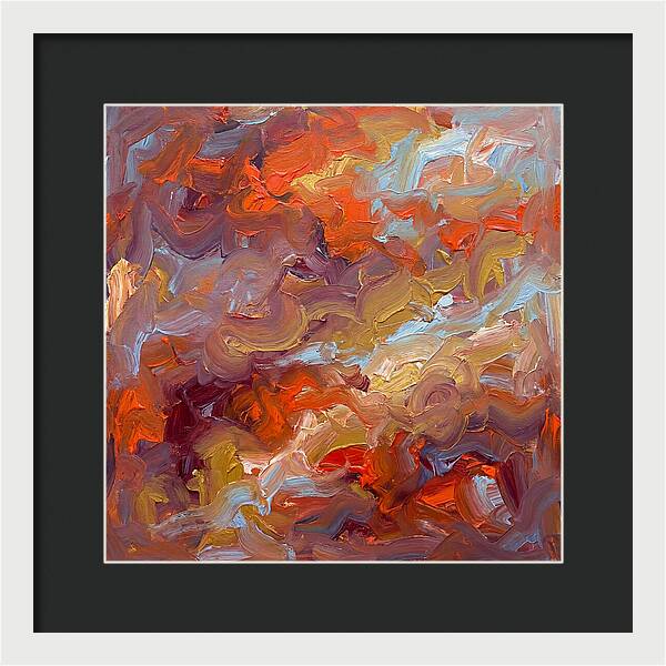 Abstract Sunrise Expressionism