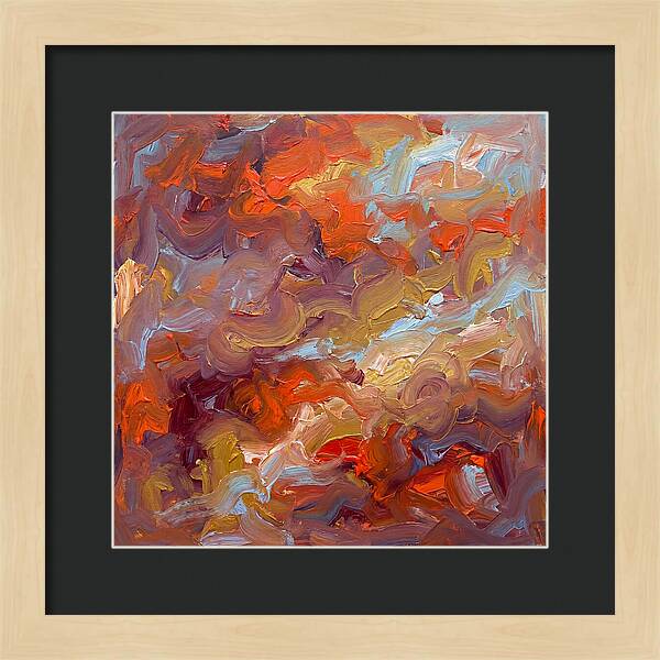 Abstract Sunrise Expressionism