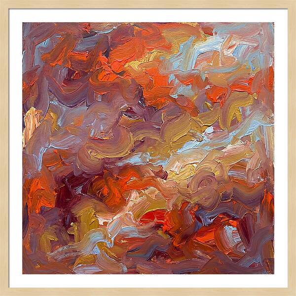 Abstract Sunrise Expressionism