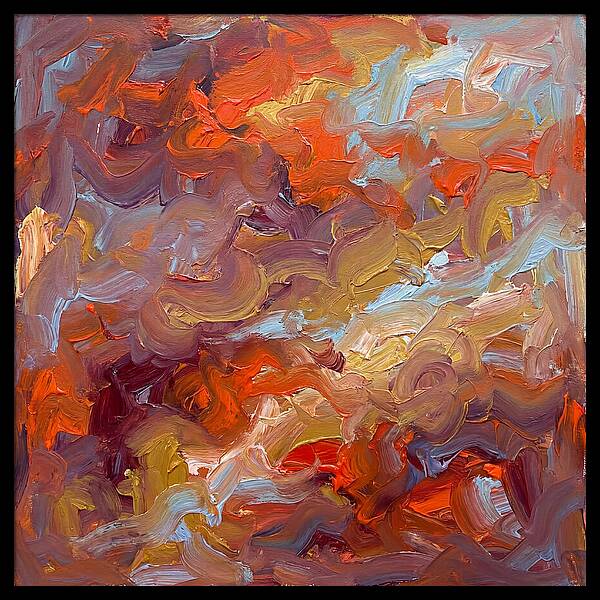 Abstract Sunrise Expressionism